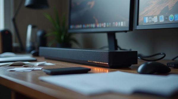 Bien équilibrer son bureau : le retour du 2.1 face aux barres de son